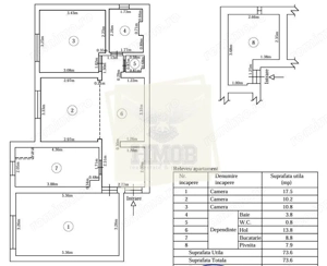 Apartament 3 camere cu pivnita zona Terezian - imagine 4
