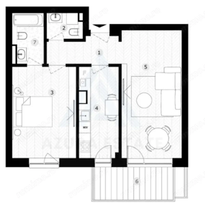 Apartament exclusivist terasa  acoperita view spre lac zona Țiglari - imagine 10