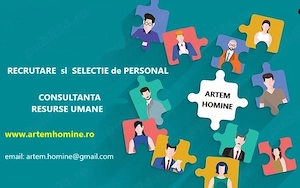 Servicii de Recrutare si Selectie de Personal si Consultanta Resurse Umane 