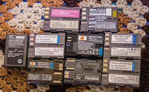 Baterii acumlator Nikon, Olympus , Canon ..