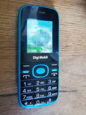 Digi Mobil P202 telefon dual sim cu taste radio lanterna necodat - imagine 4