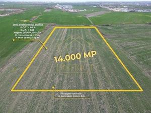 Teren industrial de vânzare Covaci | 14.000 mp | Viitoare centura Covaci - imagine 4