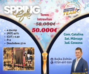 FILM! 4.554 mp intravilan, PUZ: locuinta,afacere,productie,satul Marcusa, deschis si la schimburi