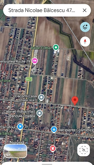 Teren Nojorid intravilan 1922 mp