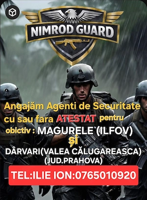 Angajăm Agenți De Securitate   - imagine 2