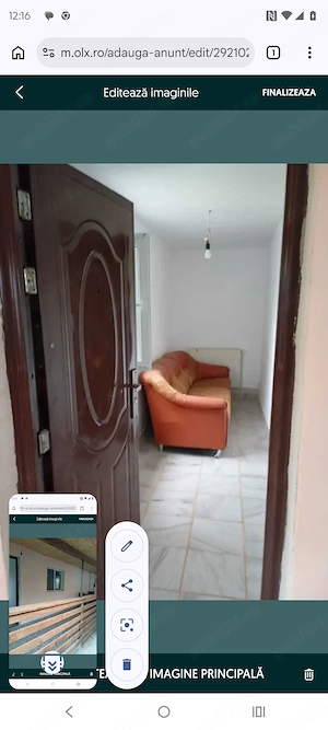 Închiriez apartament la casa - imagine 2