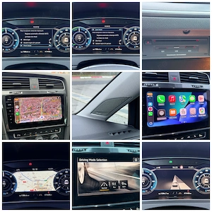 VW E-Golf 7.5 2019 Baterie 32kw, CCS,Pompă caldură,Masina personala - imagine 8