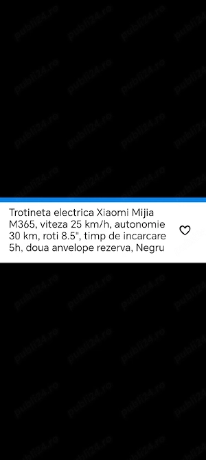 Trotineta electrica Xiaomi mijia M365 