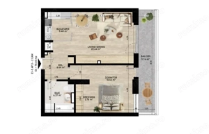 Apartament  2 camere, lux in zona exclusivista Pipera! - imagine 7