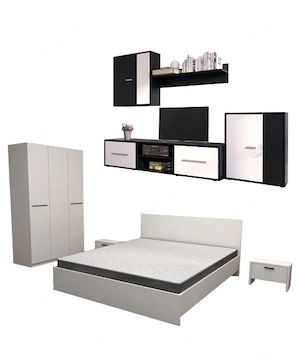 Dormiror Hera+saltea+living Makaza