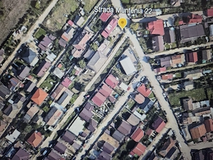 1150 mp teren Catargiu, str. Muntenia nr. 22, deschidere 50 m, toate utilitatile la poarta