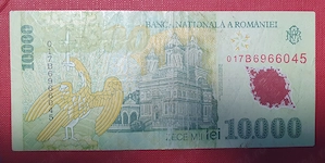 Vând Bancnotă 10000 lei vechi anul 2000 Nicolae Iorga, Preț:500 lei