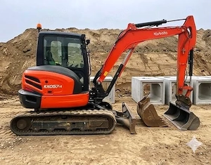 miniexcavator Kubota KX057-4 - imagine 3