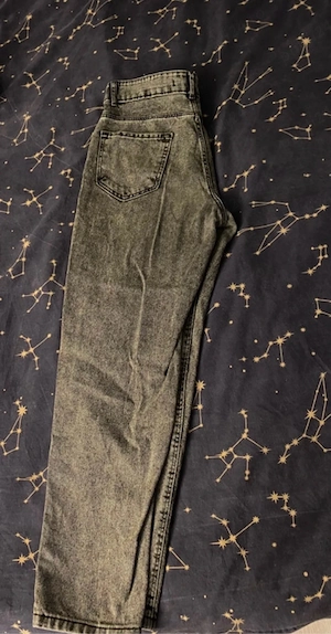 Blugi marimea M, stil momfit - imagine 2