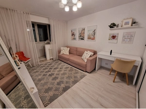 Apartament 2 camere Titan | 5 min metrou | Etaj 1 | Mobilat modern | Balcon cu vedere verde - imagine 10