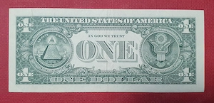 $1 Dollar$1 Dollar Bill, in a Serial Number 2017 A (B30178169A)   Series 2017 A - Collectible Bill, 