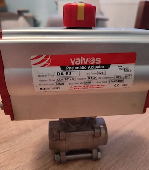 Actuator pnemumatic VALVOS 