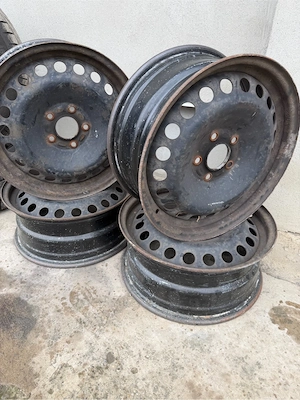 Roti/jante tabla cu cauciucuri Ford/Peugeot/Volvo/Citroen - imagine 2