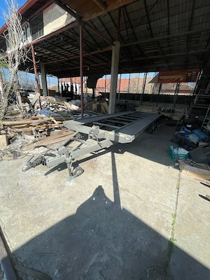 Trailer platforma Gala syriusz 3 axe 8,5m 2 pozitii