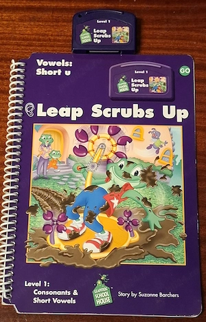 Carti+casete, in limba engleza, pentru aparat LeapPad Leapfrog, 9