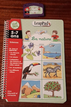 Carti+casete, in limba FRANCEZA, pentru aparat LeapPad Leapfrog, 10