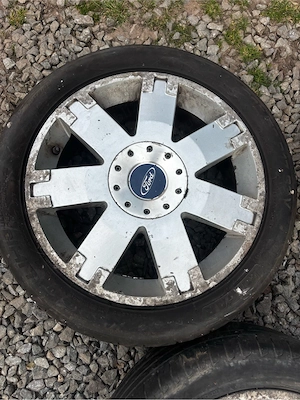 Set jante Ford + anvelope (uzate) - imagine 4