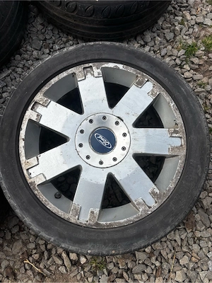 Set jante Ford + anvelope (uzate) - imagine 3