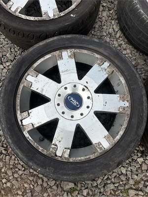 Set jante Ford + anvelope (uzate) - imagine 2