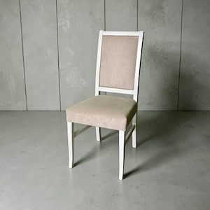 Vând scaun din lemn masiv model "Călugăreni" personalizabil - culoare și stofă la alegere pe comandă