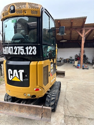 vand miniexcavator cat 1.6 - imagine 3