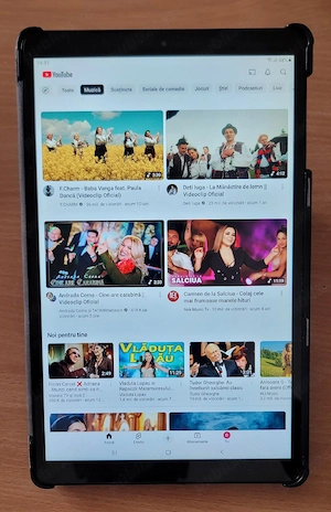 Tableta tab A10.1", cu SIM 4G+, Samsung, octa-core, 64 G RAM, black - imagine 5