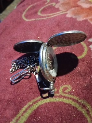 ceas automatic de buzunar  - imagine 3