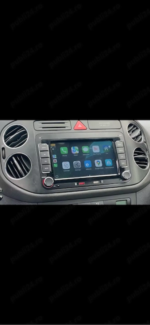 Navigatie 7 inch HD CarPlay Android VW Skoda Seat + Camera Marsarier CADOU - imagine 2