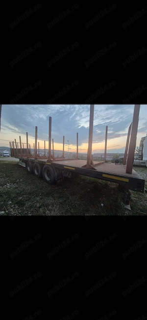 Semiremorca forestiera  - imagine 3