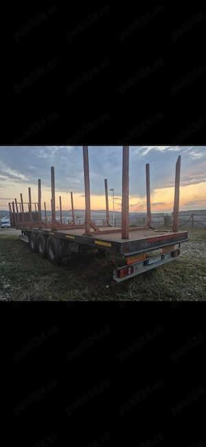 Semiremorca forestiera  - imagine 2