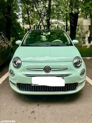 Fiat 500 2017 70k km automat verde lattementa stare exceptionala - imagine 4
