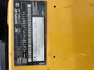 Vand miniexcavator CAT 301.4C - imagine 4