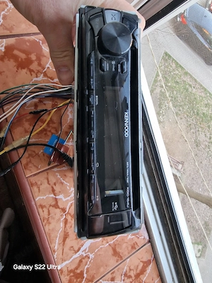 Cd auto kenwood cu mp3 usb aux si bluetooh  - imagine 5
