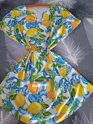 Rochie de vară midi XL  - imagine 5