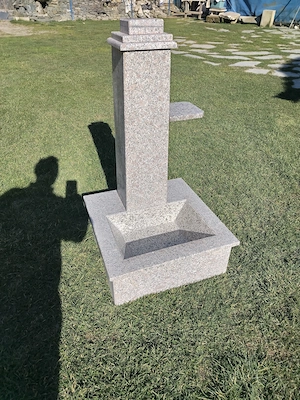 Cișmea de grădină din granit - imagine 3