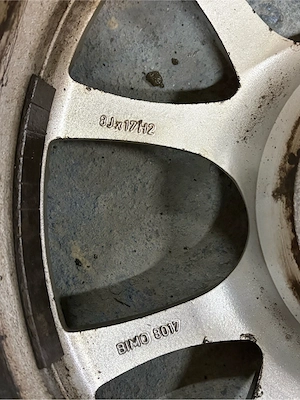 Jante 17” tip BBS LM (replici) – 8J – 5x112 – set 4 buc - imagine 3