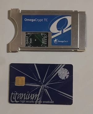 Omega TC  CAM + Titanium 1 smartcard