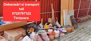 Debarasăm rapid orice!  Apartamente, case, garaje Manipulare obiecte grele + transport  Timișoar - imagine 4