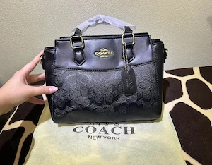 Geanti Coach Rowan Satchel Signature Canvas