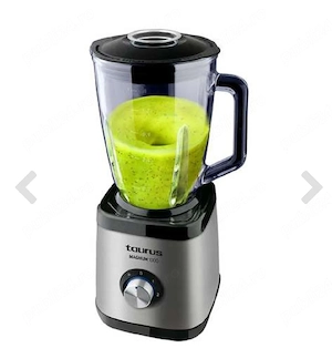 Taurus Magnum 1500 Blender pentru Smoothies cu Cană de Sticlă 1.5lt 1500W Gri