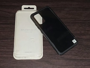 Husa silicon originala Samsung Soft Clear Cover Galaxy A32 4G A325 - imagine 3
