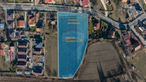 Teren intravilan 9.000 mp pentru dezvoltare rezidențială sau mixtă