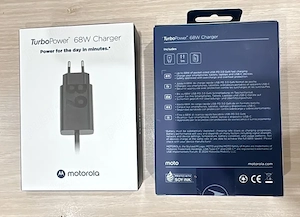 Incarcator original Motorola Turbo Power 68W + cablu usbC Moto Edge G