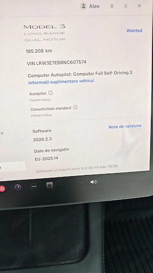 Tesla Model 3 2022 iulie Ryzen AWD SOH 92% - imagine 2