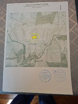 vand 10 ha teren extravilan in Dobromir, jud Constanta